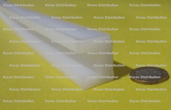 UHMWPE U Channels, Natural, .125 to .750 Inch Thickness